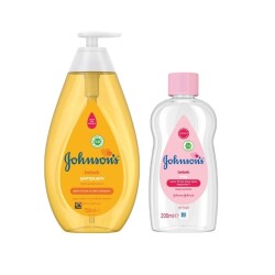 Johnson's Baby Şampuan 750 ml + Bebek Yağı 200 ml - 2