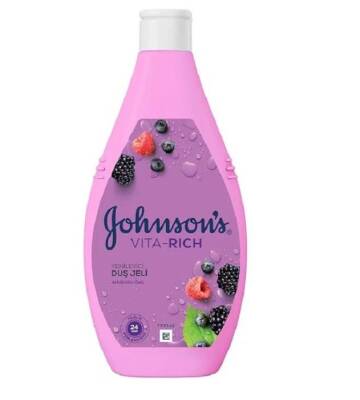 Johnsons Vita-Rich Ahududu Özlü Yenileyici Duş Jeli 400 ml - 1