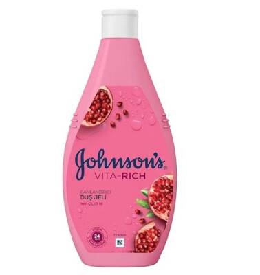 Johnsons Vita-Rich Nar Çiçeği Özlü Canlandırıcı Duş Jeli 400 ml - 1