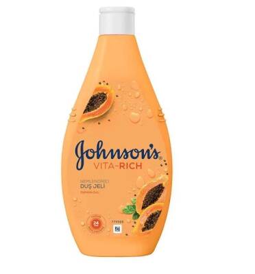 Johnsons Vita-Rich Papaya Özlü Nemlendirici Duş Jeli 400 ml - 1