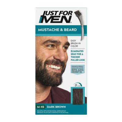 Just For Men Sakal & Bıyık Boyası - Koyu Kahve - 1