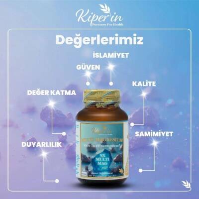 Kiperin 5X Multi Magnezyum 60 Kapsül - 4