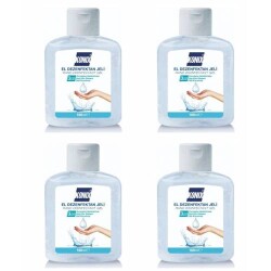 Konix El Dezenfektan Jeli 100 ml 4 ADET - Süpermarket Ürünleri