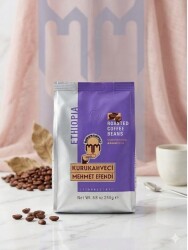 Kurukahveci Mehmet Efendi Ethiopia Kavrulmuş Çekirdek Kahve 250 gr - Kurukahveci Mehmet Efendi