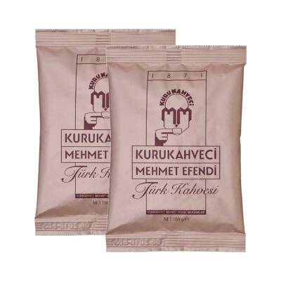 Kurukahveci Mehmet Efendi Türk Kahvesi 100 gr 2li - 1