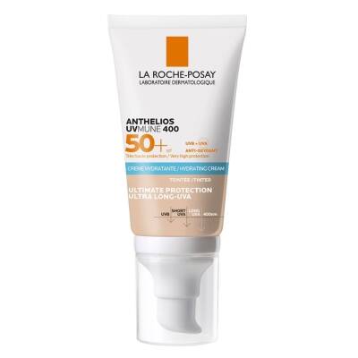 La Roche Posay Anthelios Ultra Hydrating Tinted Cream Spf 50+ 50 ml Hassas Ciltler için Renkli Güneş Koruyucu - 1