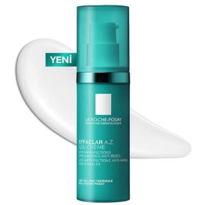 La Roche Posay Effaclar A.Z. Sivilce ve Kırışıklık Karşıtı 40 ml Jel Nemlendirici Krem - 2