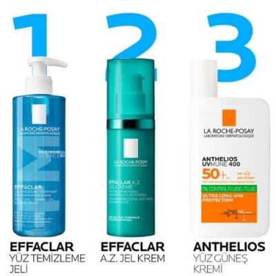 La Roche Posay Effaclar A.Z. Sivilce ve Kırışıklık Karşıtı 40 ml Jel Nemlendirici Krem - 8