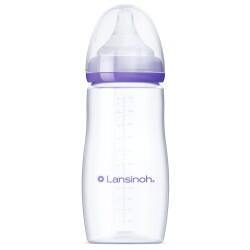 Lansinoh 330 ml Biberon ve NaturalWave Biberon Emziği (6 Ay+ - 2