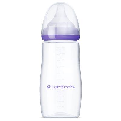 Lansinoh 330 ml Biberon ve NaturalWave Biberon Emziği (6 Ay+ - 2