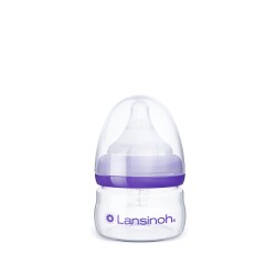 Lansinoh 60 ml Biberon ve NaturalWave Biberon Emziği (0 Ay+) - 2