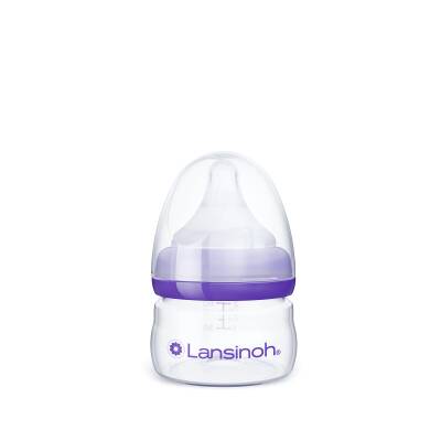 Lansinoh 60 ml Biberon ve NaturalWave Biberon Emziği (0 Ay+) - 2