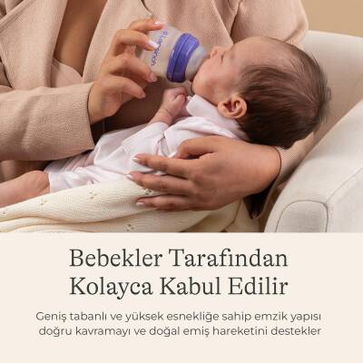 Lansinoh 60 ml Biberon ve NaturalWave Biberon Emziği (0 Ay+) - 4
