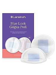 Lansinoh Blue Lock 60'lı Göğüs Pedi - Lansinoh