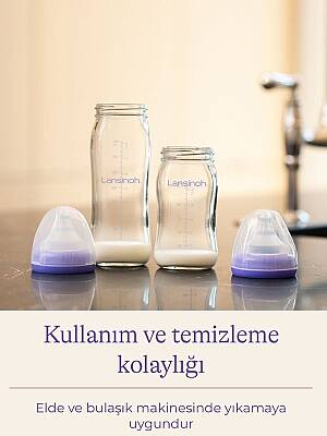 Lansinoh Natural Wave 160 ml Cam Biberon - 5