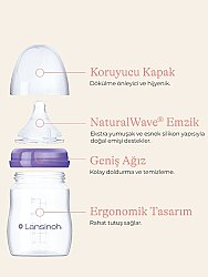 Lansinoh Natural Wave Biberon 160 Ml - 3