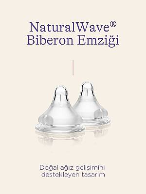 Lansinoh Natural Wave Biberon Emziği 2 li Hızlı Akış - 3