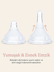 Lansinoh Natural Wave Biberon Seti 240 Ml x 2 Adet - 4