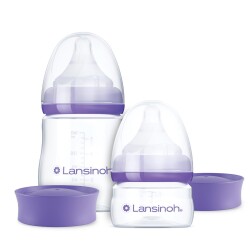 Lansinoh Yenidoğan Biberon Seti (60 ml XS Akış + 160 ml S Akış) - 2