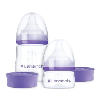 Lansinoh Yenidoğan Biberon Seti (60 ml XS Akış + 160 ml S Akış) - 2