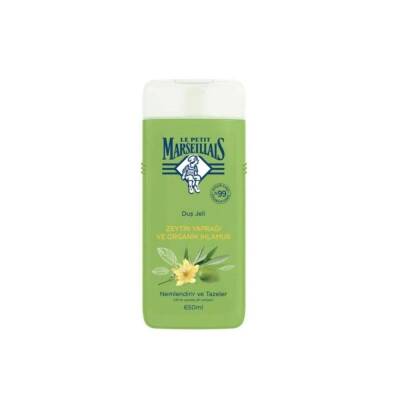 Le Petit Marseillais Duş Jeli Zeytin Yaprağı ve Organik Ihlamur 650 ml - 1
