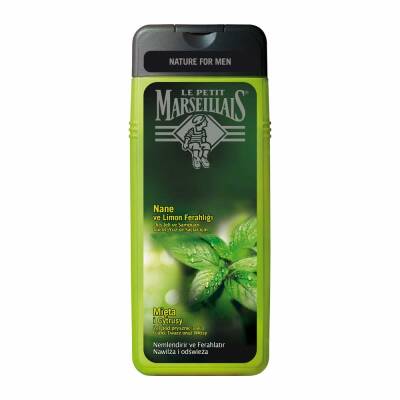 Le Petit Marseillais For Men Nane ve Limon Ferahlığı 400 ml Duş Jeli - 1