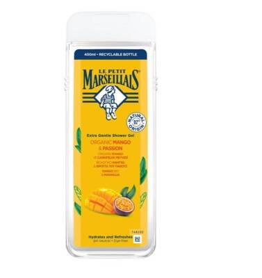 Le Petit Marseillais Mango ve Çarkıfelek Meyvesi Duş Jeli 400 ml - 1