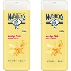 Le Petit Marseillais Vanilya Sütü 400 ml 2 Adet Duş Jeli - Le Petit Marseillais