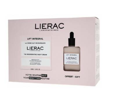 Lierac Lift Integral Yenileyici Gece Kremi 50ml + Sıkılaştırıcı Serum 15ml - 1
