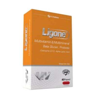 Ligone Beta Glucan Probiotic Multivitamin 60 Kapsül - 1