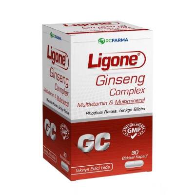 Ligone Ginseng Complex Multivitamin Multimineral 30 Kapsül - 1