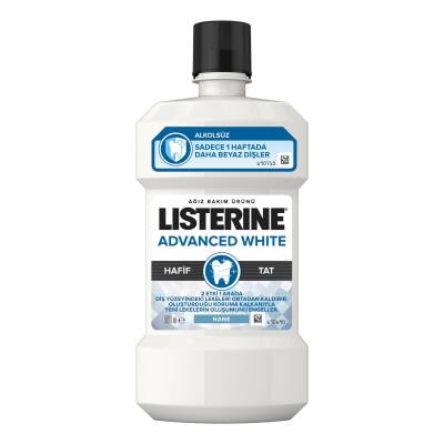 Listerine Advanced White Hafif Tat Ağız Bakım Suyu 500 ml - 1