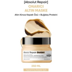 Loreal Professionnel Serie Expert Absolut Repair Golden Maske 250 ml - 4