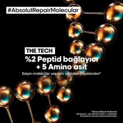 Loreal Professionnel Serie Expert Absolut Repair Molecular Yıpranmış Saçlar İçin Şampuan 1500 ml - 3