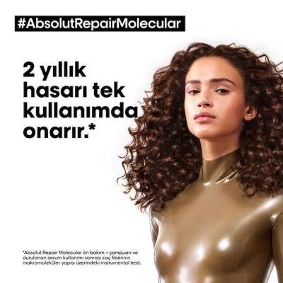 Loreal Professionnel Serie Expert Absolut Repair Molecular Yıpranmış Saçlar İçin Şampuan 1500 ml - 2