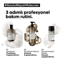 Loreal Professionnel Serie Expert Absolut Repair Molecular Yıpranmış Saçlar İçin Serum 250 ml - 6