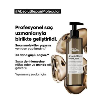 Loreal Professionnel Serie Expert Absolut Repair Molecular Yıpranmış Saçlar İçin Serum 250 ml - 4