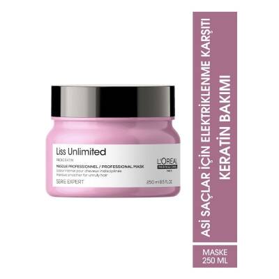 Loreal Professionnel Serie Expert Liss Unlimited Maske 250 ml - 2