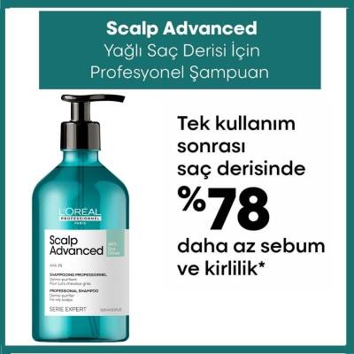 Loreal Professionnel Serie Expert Scalp Advanced Yağlanma Karşıtı Şampuan 500 ml - 2