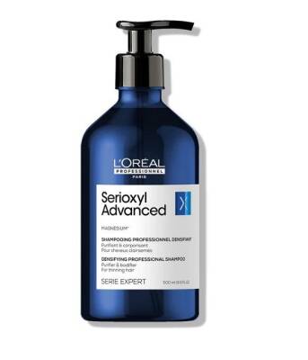 Loreal Professionnel Serie Expert Serioxyl Advanced İncelmiş Saç Telleri için Yoğunluk Kazandıran Şampuan 500 ml - 1