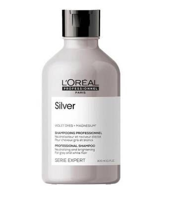 Loreal Professionnel Serie Expert Silver Gri ve Beyaz Saçlar İçin Şampuan 300 ml - 1