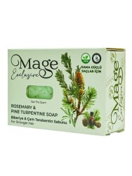 Mage Doğal Biberiye Çam Tererbentin Sabunu 120 G - 2