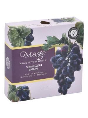 Mage Doğal Siyah Üzüm Sabunu 100 G - 1