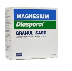 Magnesium Diasporal Granül 20 Saşe - Assos