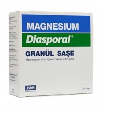 Magnesium Diasporal Granül 20 Saşe - 1