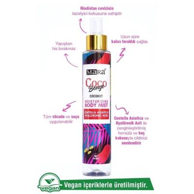 Mara Coco Bongo Centella Asiatica Ve Hyalüronik Asit Içeren Vücut Spreyi 150 ml - 2