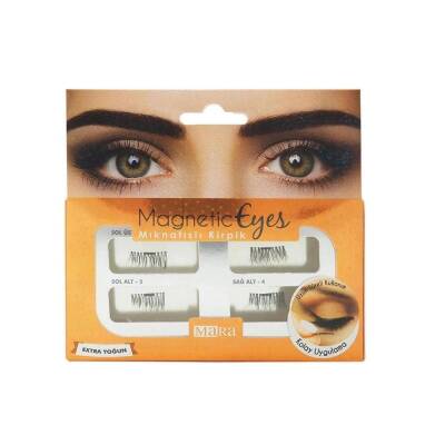 Mara Magnetic Eyes Mıknatıslı Takma Kirpik Extra Yoğun - 1