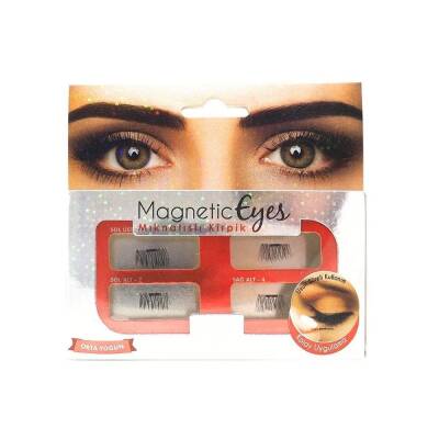 Mara Magnetic Eyes Mıknatıslı Takma Kirpik Orta Yoğun - 1