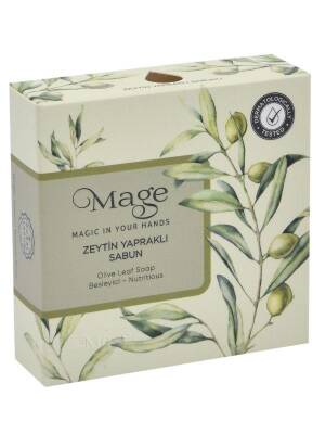 Mega Doğal Zeytin Yapraklı Sabun 100 G - 1