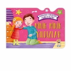 Minik Minik Yıldızlar - Kıpırtılı Pırıltılı Gökyüzü Karton Kitap - 